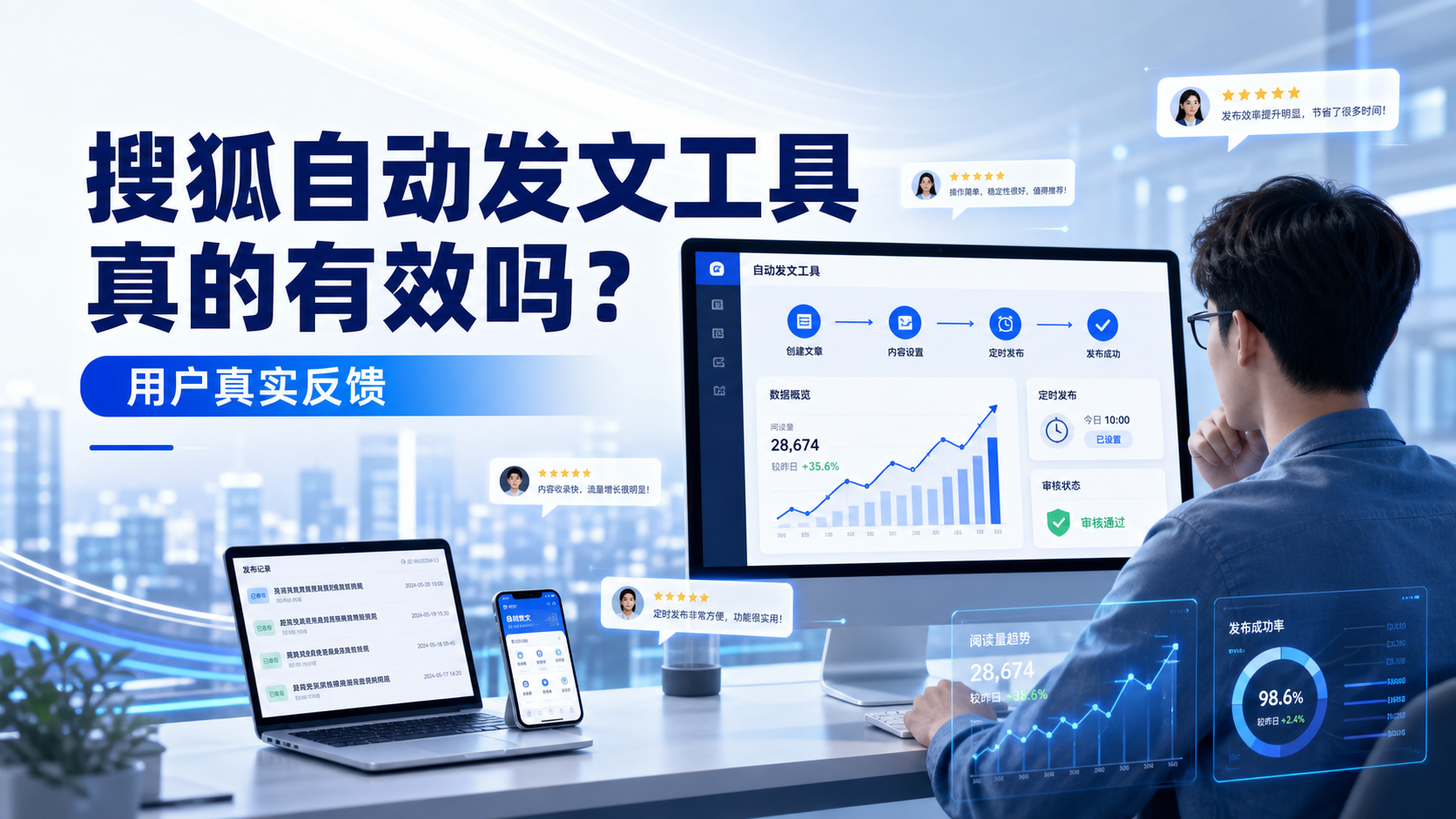 搜狐自动发文工具真的有效吗?铁岭用户的真实反馈