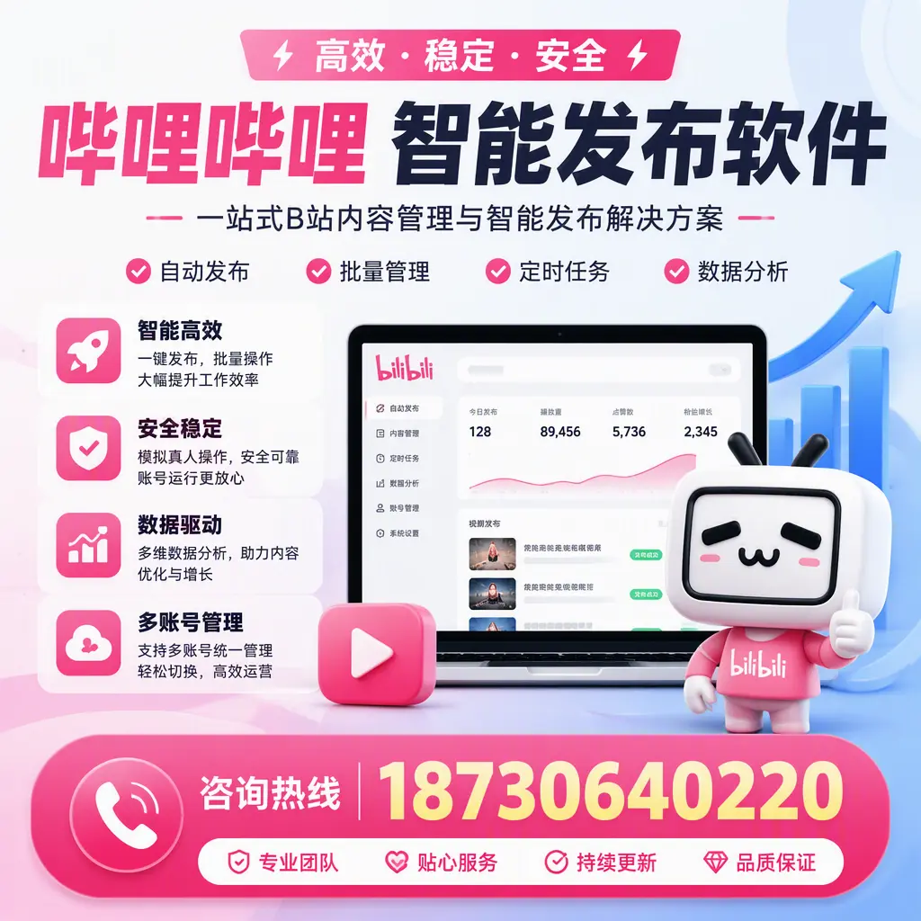 哔哩哔哩智能发布软件适用场景分析：在 铁岭 的最佳实践
