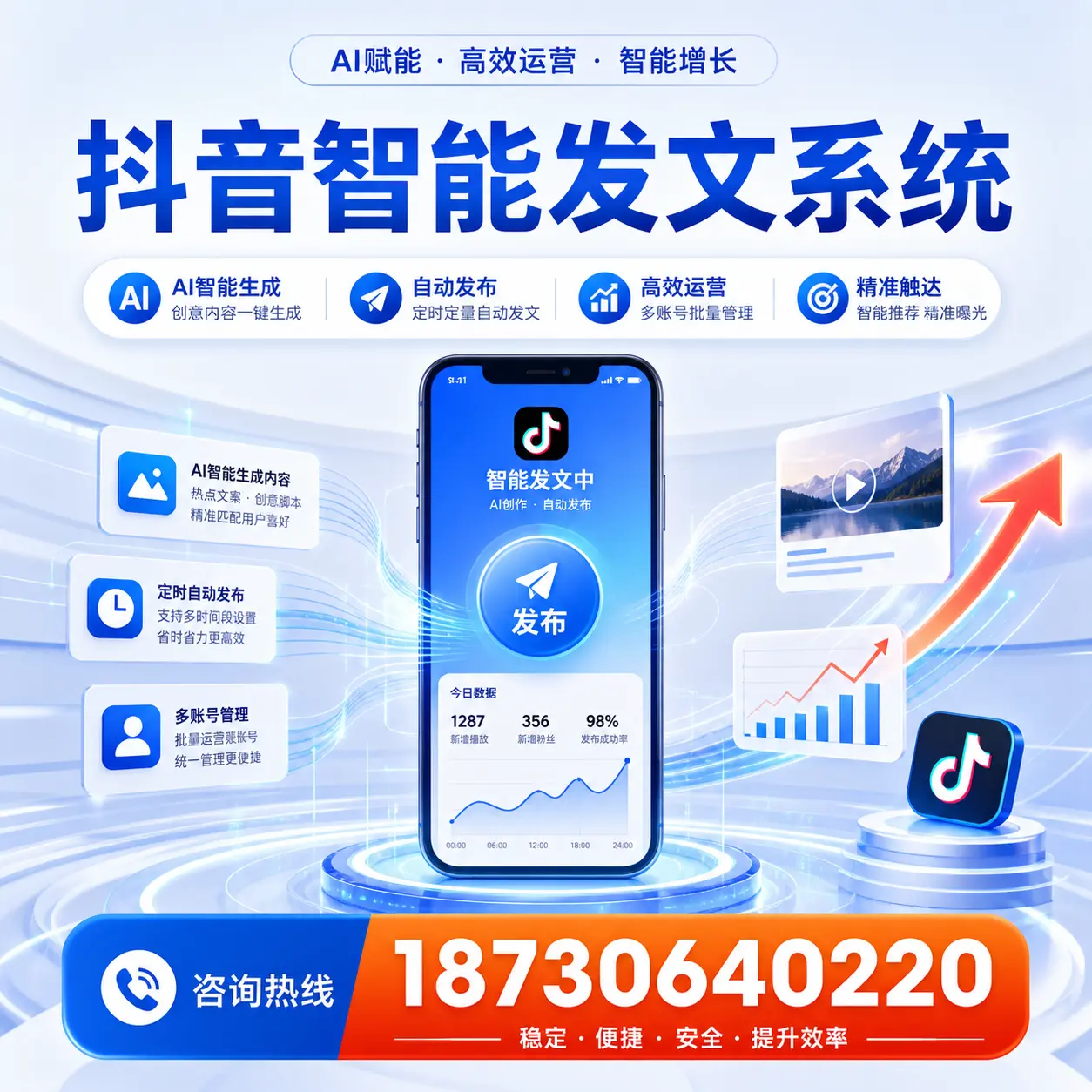 如何通过抖音智能发文系统提升 铁岭 企业的市场竞争力