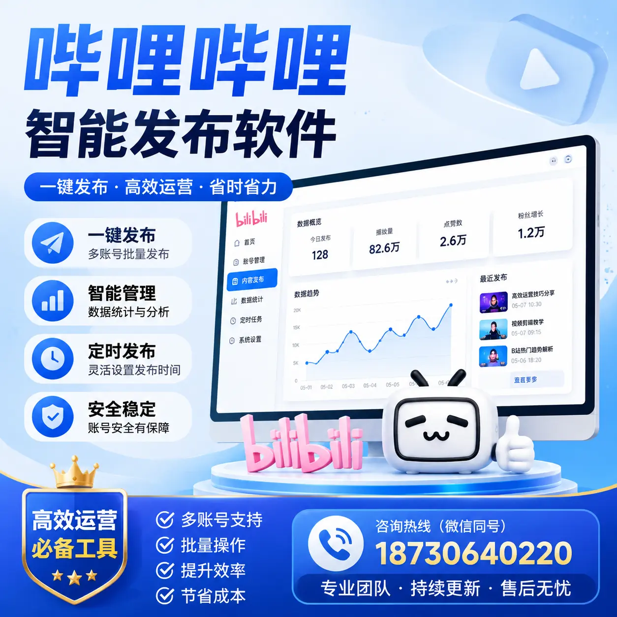 解密哔哩哔哩智能发布软件:功能与优势分析在 铁岭